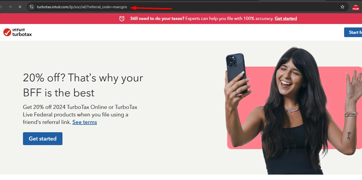 TurboTax discount code screenshot showing code marcgris applied at TurboTax checkout page. Uploaded by SimplyCodes community member rapiddeals on Jun 15, 2025