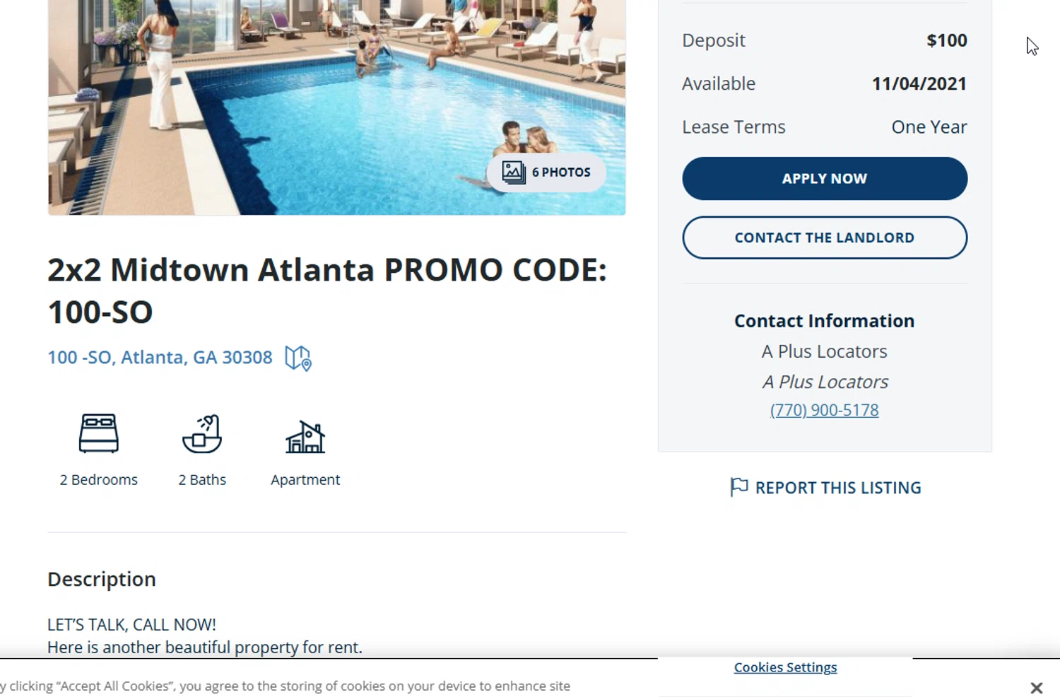 TurboTenant promo code screenshot showing code 100-SO applied at TurboTenant checkout page. Uploaded by SimplyCodes community member danyx_gx on Jan 11, 2026