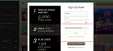 Turning Stone Online Casino coupon verification screenshot