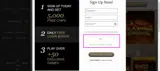Turning Stone Online Casino coupon verification screenshot