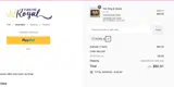 Turn Me Royal coupon verification screenshot