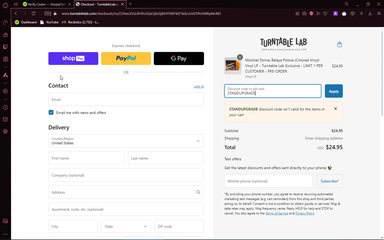 Turntable Lab Promo Codes 20 Off July 2024