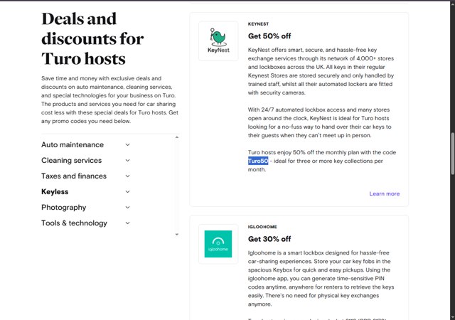 Turo checkout page showing Turo promo code box | Screenshot taken by SimplyCodes community member on Aug 26, 2025