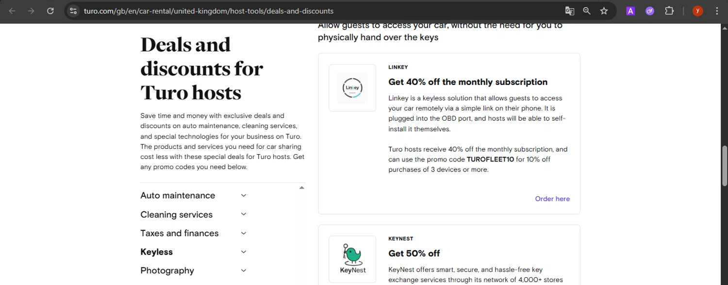 Turo promo code screenshot showing code TUROFLEET10 applied at Turo checkout page. Uploaded by SimplyCodes community member CrownTiger7501 on Aug 21, 2025
