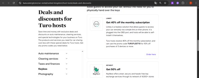 Turo checkout page showing Turo promo code box | Screenshot taken by SimplyCodes community member on Aug 21, 2025