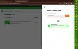 Tutorials Point coupon verification screenshot