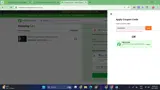 Tutorials Point coupon verification screenshot