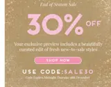 SALE30 coupon verification screenshot