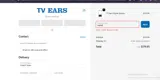 TV Ears coupon verification screenshot