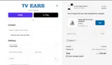 TV Ears coupon verification screenshot