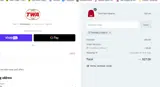 TWAWELCOME10 coupon verification screenshot