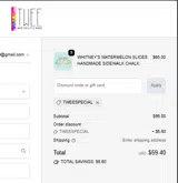 TWEEspecial coupon verification screenshot