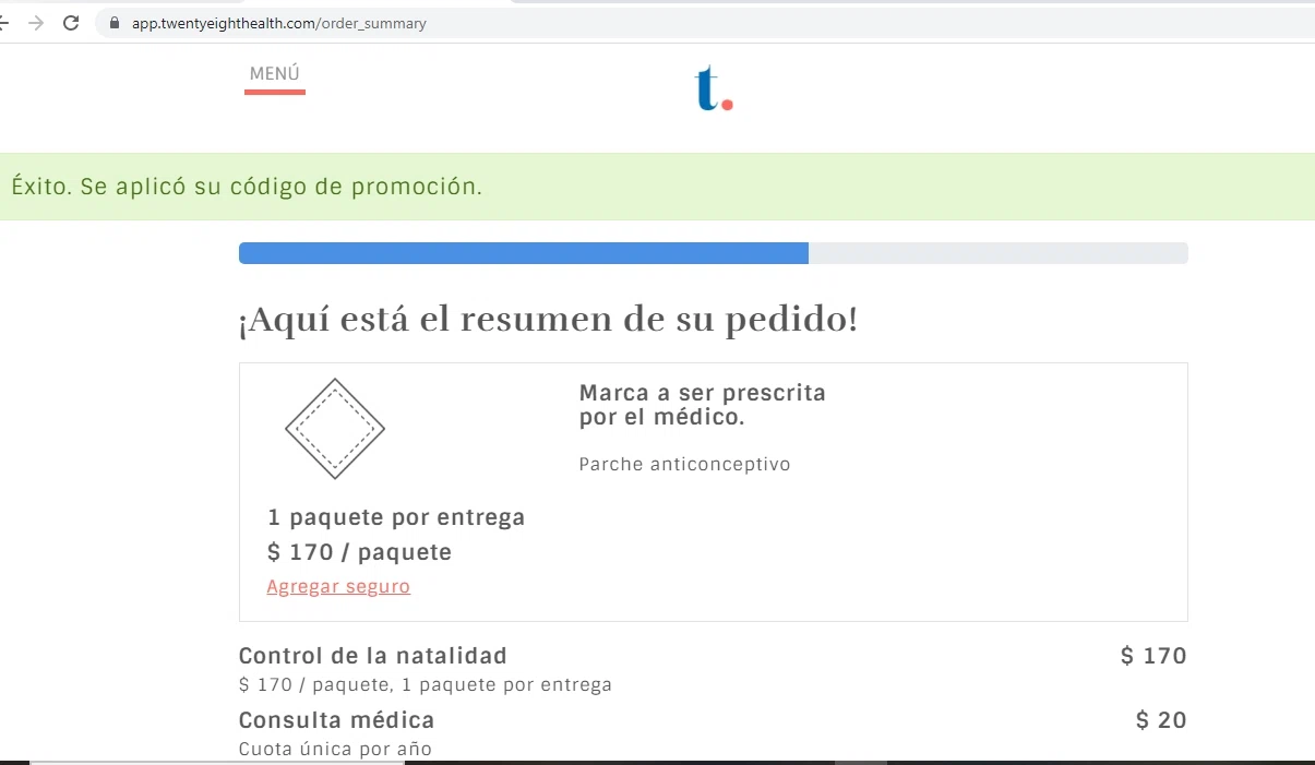 Twentyeight checkout page showing Twentyeight promo code box | Screenshot taken by SimplyCodes community member on Aug 3, 2021