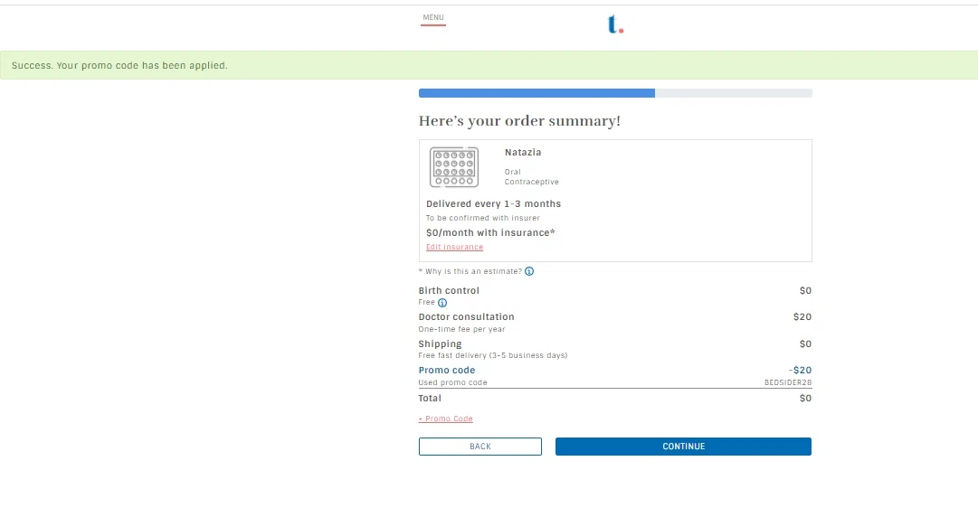 Twentyeight checkout page showing Twentyeight promo code box | Screenshot taken by SimplyCodes community member on Sep 2, 2021