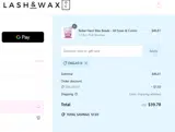 TWISTED15 coupon verification screenshot
