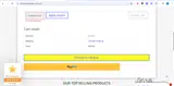 10YEARSOFCAT coupon verification screenshot