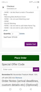 November10 coupon verification screenshot
