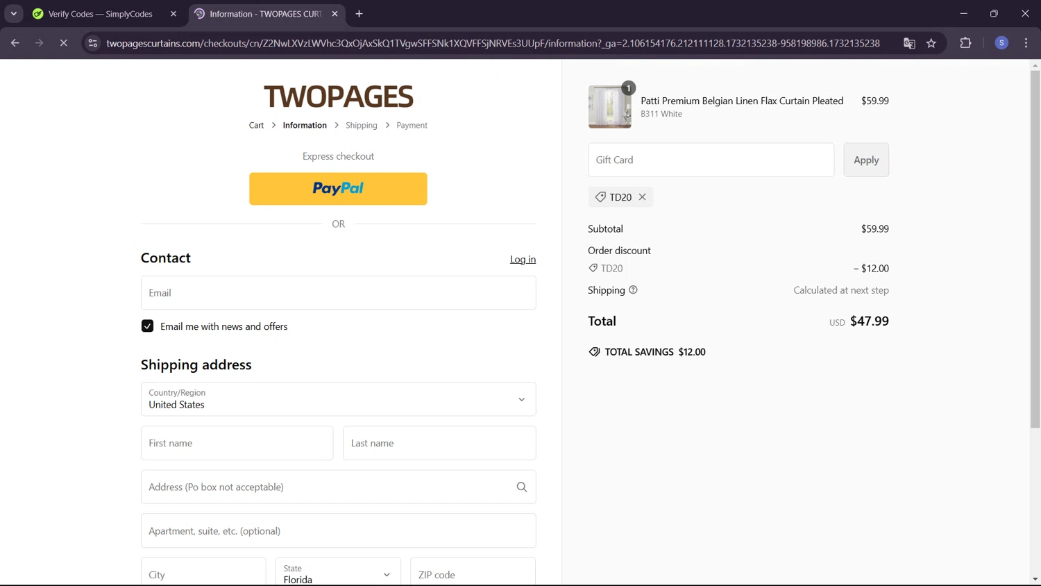how to use TWOPAGES coupons