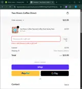 10OFF coupon verification screenshot
