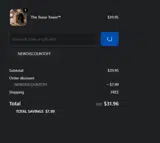NEWDISCOUNTOFF coupon verification screenshot