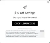 L9U5FKQXJ6 coupon verification screenshot