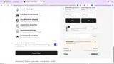 WELCOME10 coupon verification screenshot