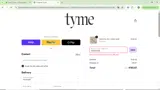 TYMESAVER coupon verification screenshot