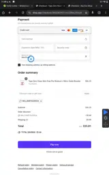 WILLIAMFIGUEROA coupon verification screenshot