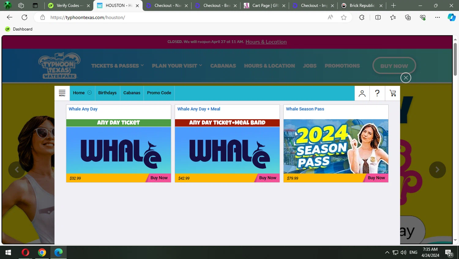 Typhoon Texas Promo Codes 20 Off September 2024