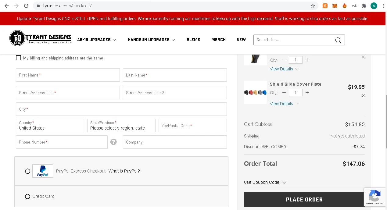 how to use ULA Equipment coupons