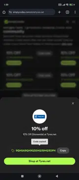 9GHSA9GH9Q35HQ39HQ3OPH coupon verification screenshot