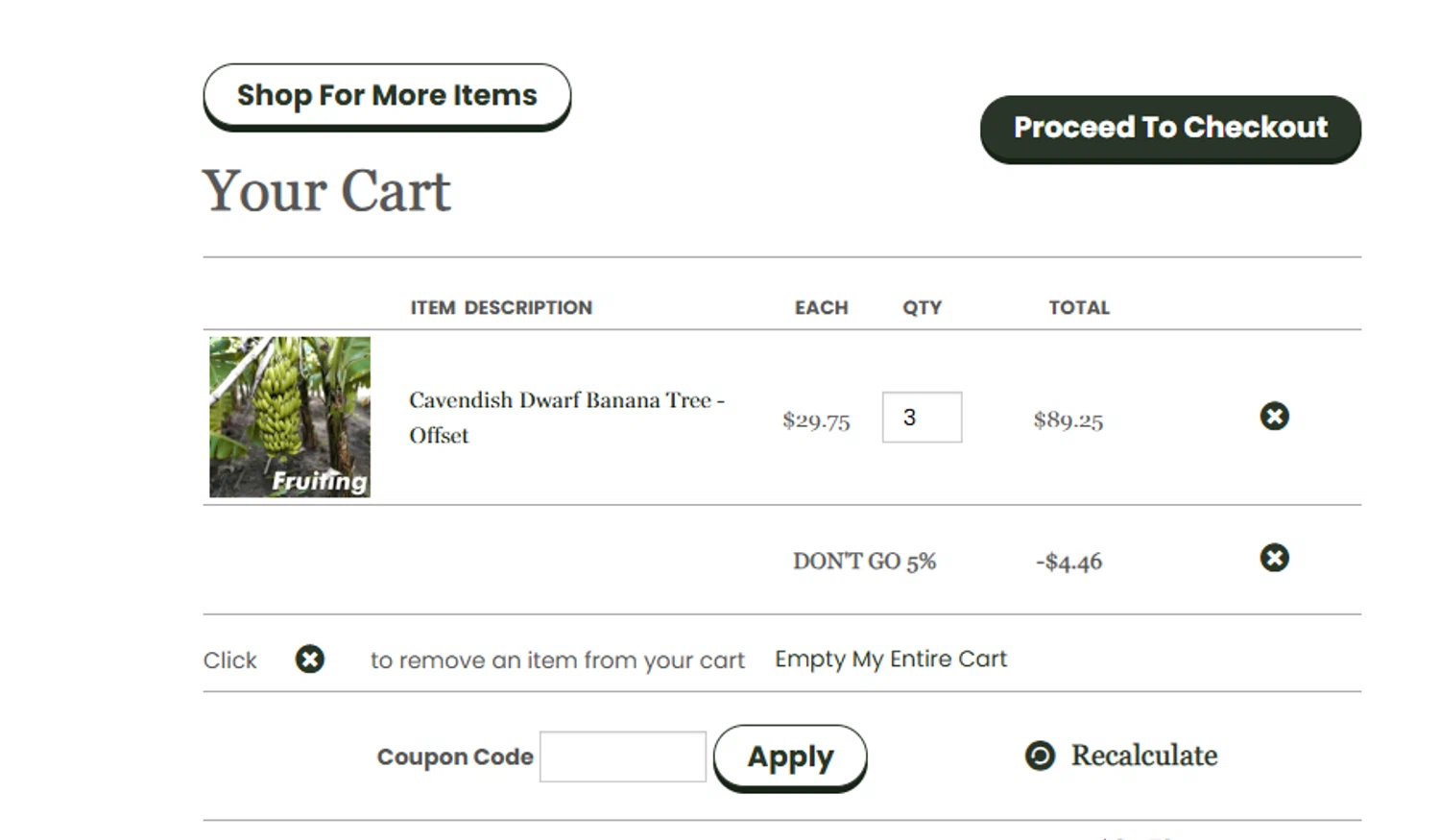 Ty Ty Nursery coupon code screenshot showing code LETSGROW applied at Ty Ty Nursery checkout page. Uploaded by SimplyCodes community member ashe1986 on Aug 6, 2025