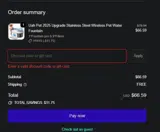 SAVE20 coupon verification screenshot
