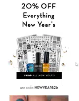 newyears26 coupon verification screenshot