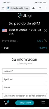 HELLO10 coupon verification screenshot