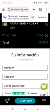 MYBESTSIM10 coupon verification screenshot