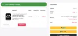MOXI5 coupon verification screenshot