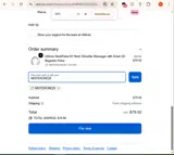 MISTERONE20 coupon verification screenshot