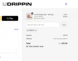 Udrippin coupon verification screenshot
