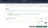 University of Hawai'i Mānoa Bookstore coupon verification screenshot