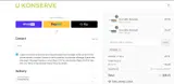 U-Konserve coupon verification screenshot