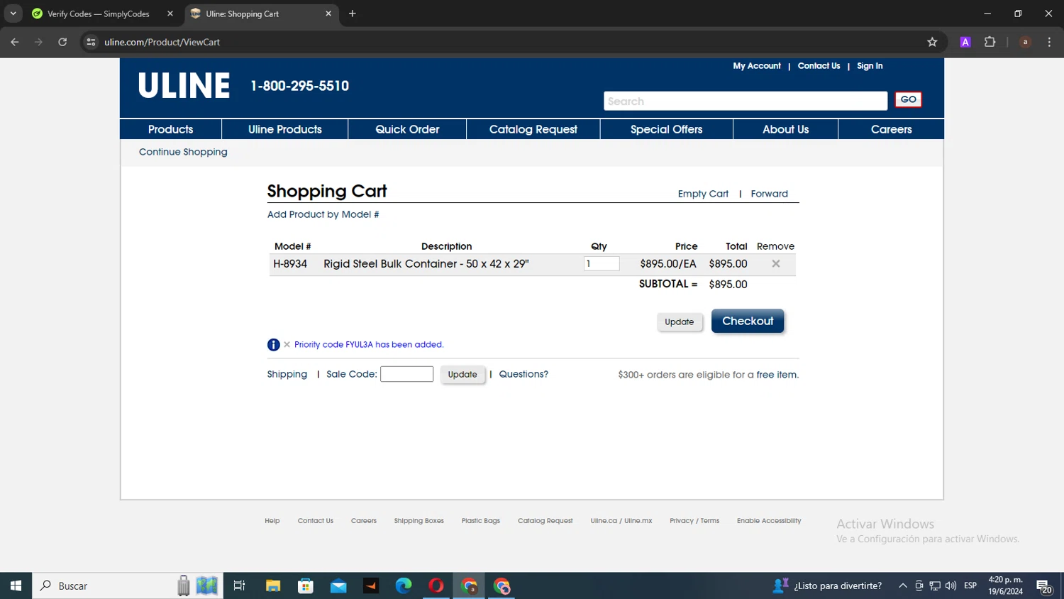 Uline Coupon Codes 40 Off August 2024