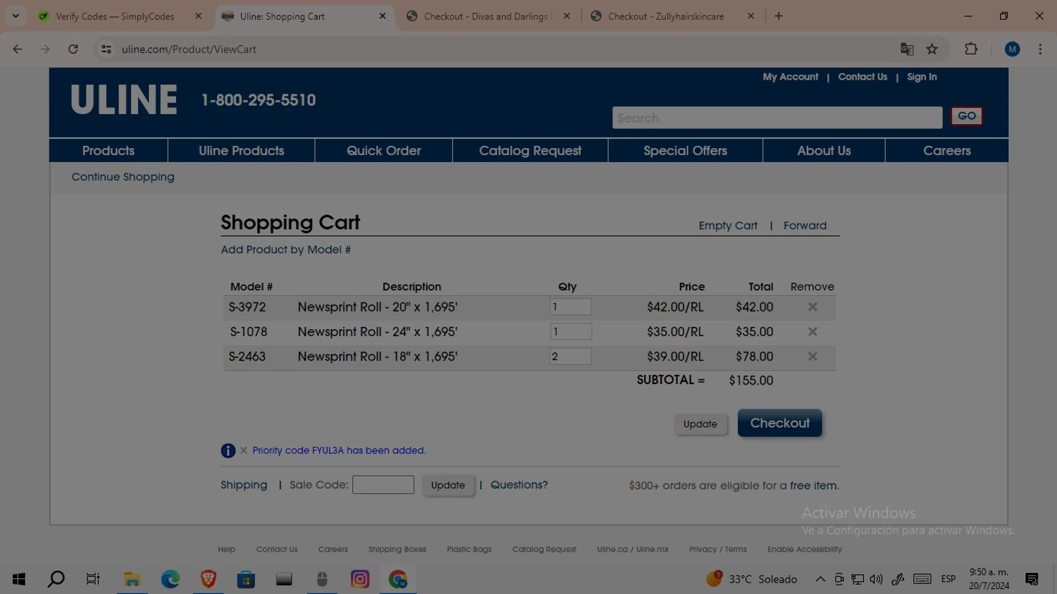 Uline Coupon Codes 40 Off August 2024