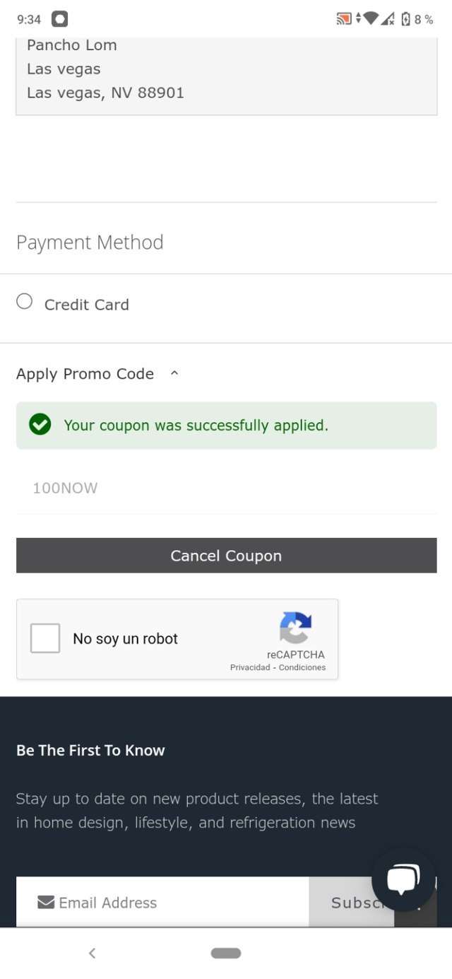 U-Line checkout page showing U-Line coupon code box | Screenshot taken by SimplyCodes community member on Nov 8, 2022