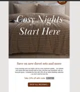 COSY20 coupon verification screenshot