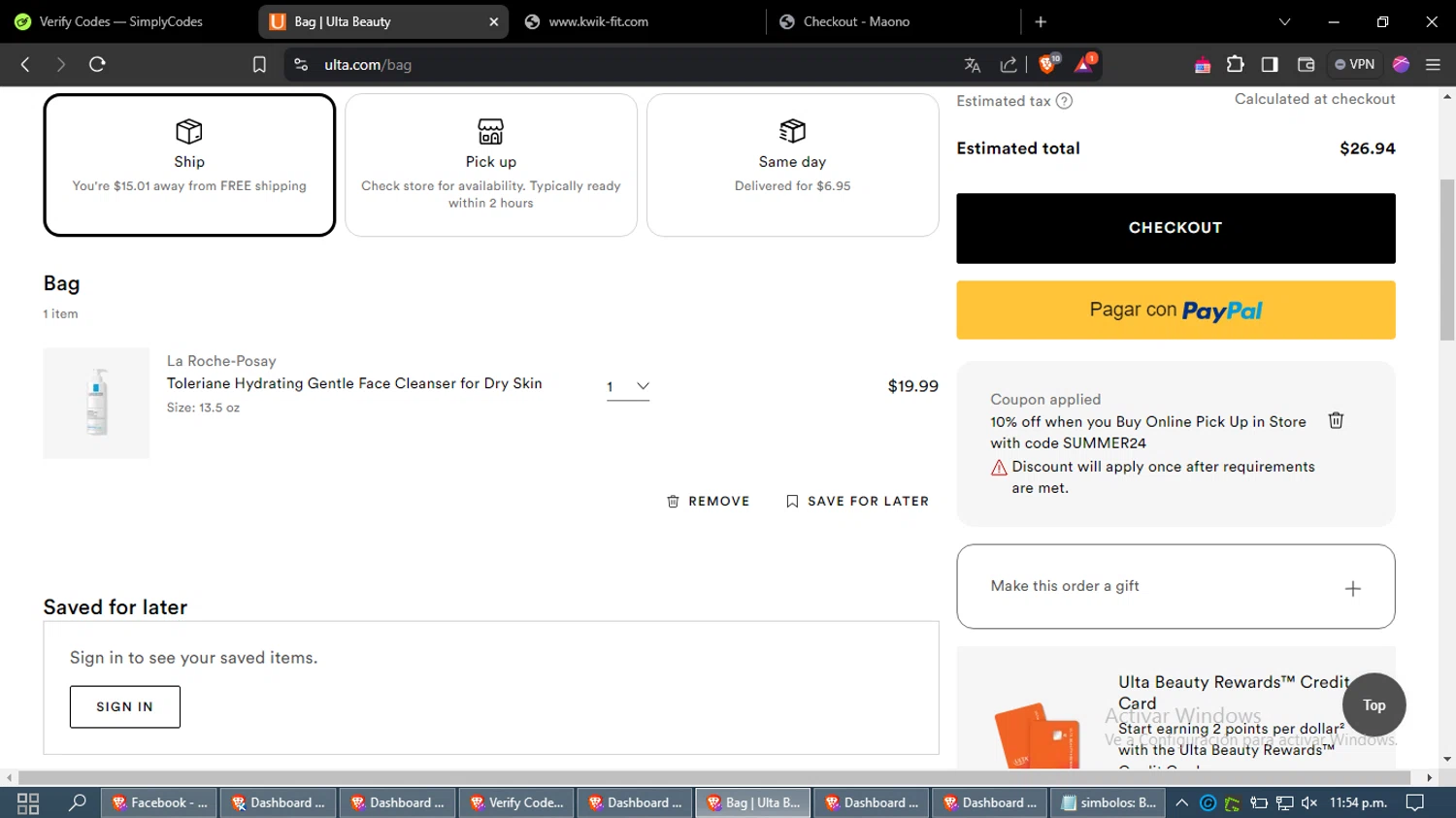 ULTA Coupons 20 Off Coupon Codes in August 2024 SimplyCodes