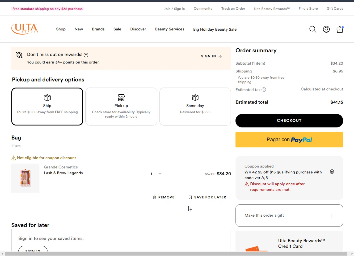 how to use Ulta Beauty coupons