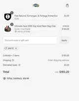 JAN10 coupon verification screenshot