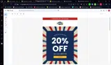 LBRDAY20 coupon verification screenshot