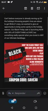 Save30 coupon verification screenshot